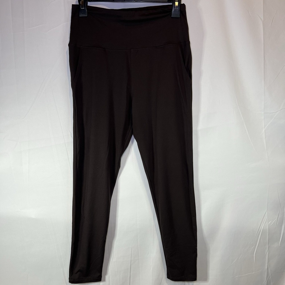 Women's Pants Womens L/XL Brown‎ Wunder Under High Rise Yoga Leggings Athletic